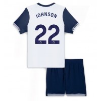 Dres Tottenham Hotspur Brennan Johnson #22 Domaci za djecu 2024-25 Kratak Rukav (+ kratke hlače)